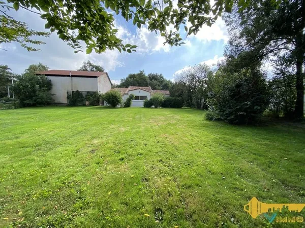 Maison 126m2 - 4ch, bureau - Jardin 1109m2 - Hangar 92m2