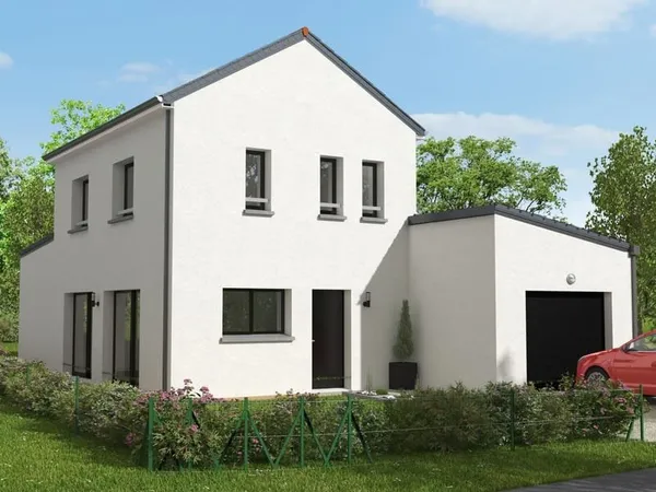 Projet de construction d'une maison 110 m² avec terrain à LA GUERCHE-DE-BRETAGNE (35)
