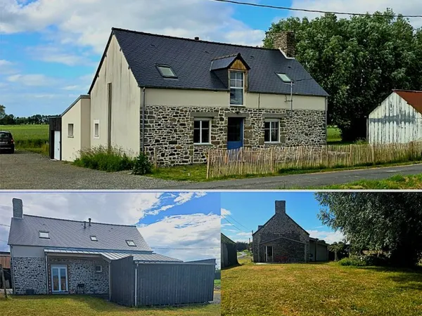 Maison 130m² au sol, 4 chambres - Calme absolu - Proche mer et commodités à Cherrueix