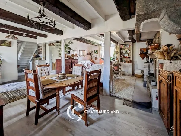 Ensemble de 2 maisons à vendre Pleine-Fougères 213m², 4272m² de terrain