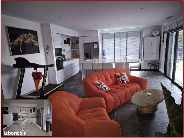 Villa T4. 101 m2.Pergola 20 m2.Garage