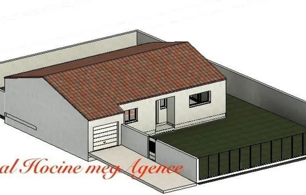 Villa neuve de 112 M2 3 chambres terrain de 473 M2