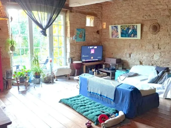 Maison T3 avec dépendance sur un terrain de 6000 m2