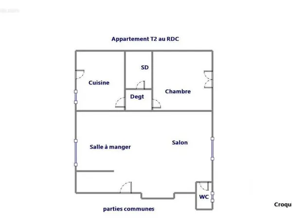 Appartement 3 pièces 240 m²