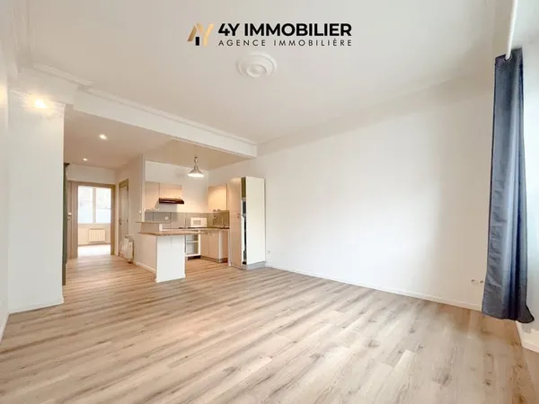 GRENOBLE - Appartement rénové Type T2 de 48,48m2