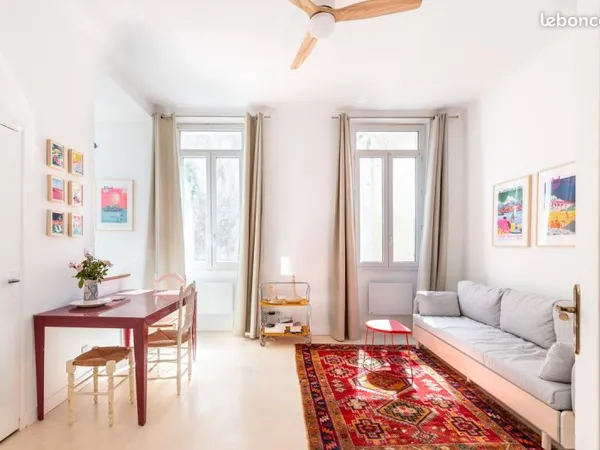 T1 bis meublé 35 m² - Bail mobilité - Secteur Castellane / Conception - A partir du 1 sept 2026