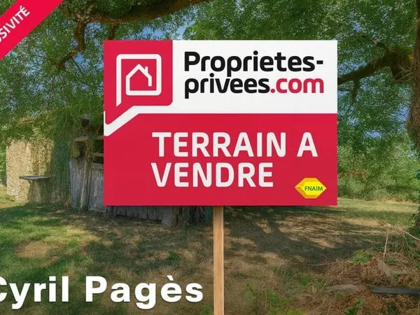 À vendre - Terrain avec grange dans le hameau de Roquecave, Lacaze