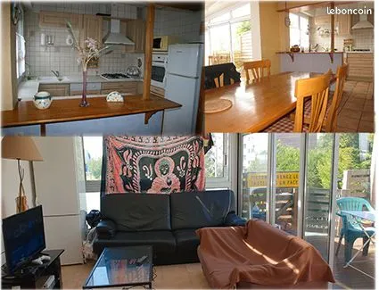 CHAMBRES MEUBLEES, EN COLOCATION, DANS UNE MAISON INDIVIDUELLE Maison avec jardin - 7 pièces - 124 m