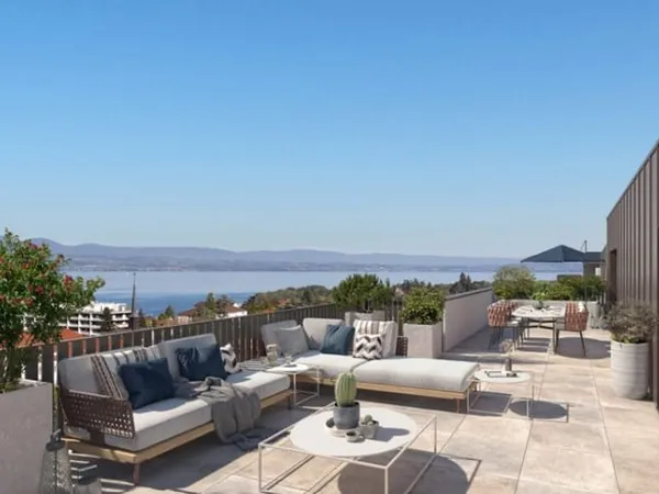 T4 TERRASSE VUE LAC