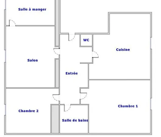 Appartement 4 pièces 73 m²