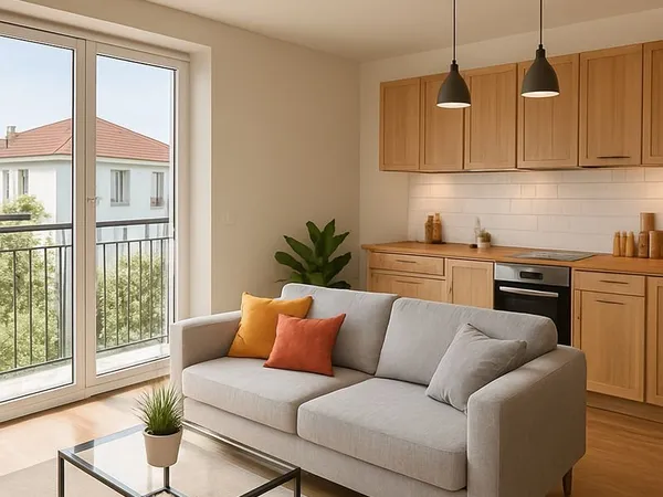 Studio 1 pièce 29 m²