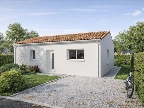 Maison 2 pièces 54 m²