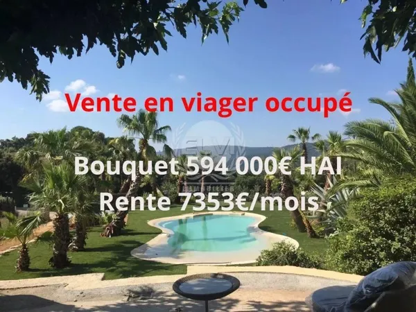 Villa en vente viagère proche centre du Plan de la Tour