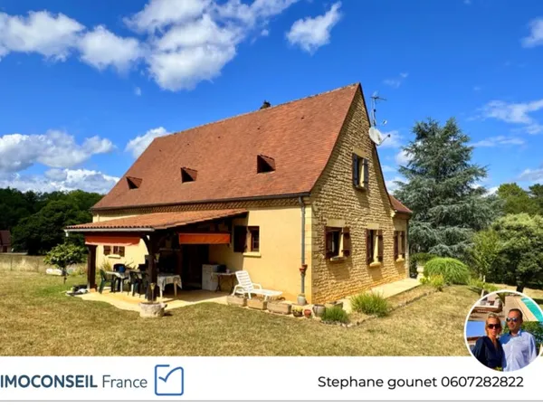 Maison typique du Périgord 4 Chambres et vastes espaces Carsac-Aillac