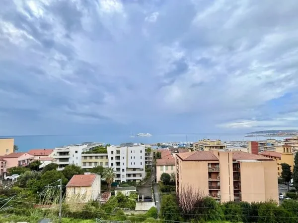 MENTON / Garavan - 2 Pièces Vue Mer