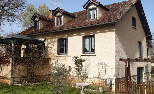 Maison à vendre 8 pièces LIMOGNE EN QUERCY (46)