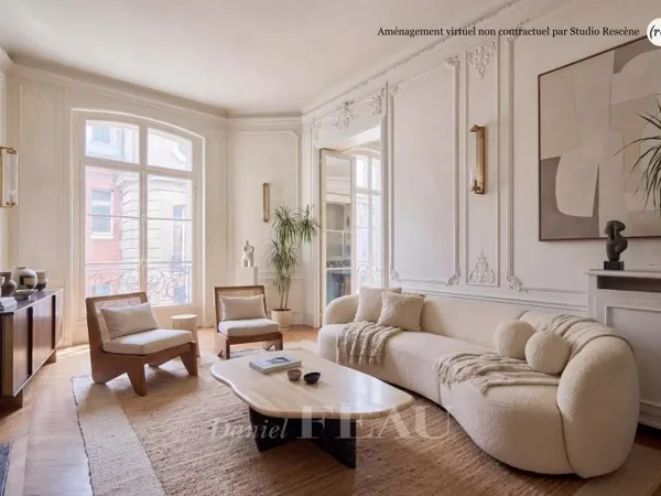 Paris VIIIe - Proche Saint Augustin - 3e étage - 174 m² - 3 ou 4 chambres