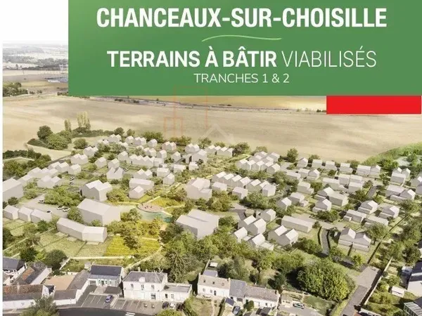 Terrain 417 m2 CHANCEAUX-SUR-CHOISILLE
