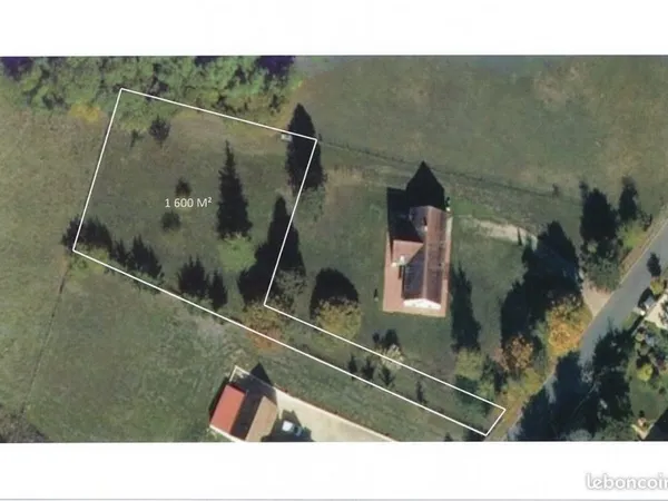 Terrain constructible 1 600 M2 Montreuil sur Epte 95770