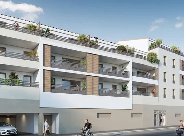 Appartement T3 neuf avec terrasse et parking
