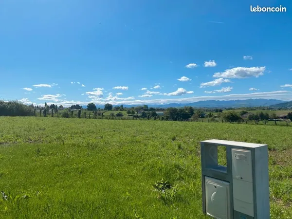 Terrain 1300 m² Arbouet-Sussaute
