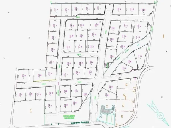 Terrain 313 m²
