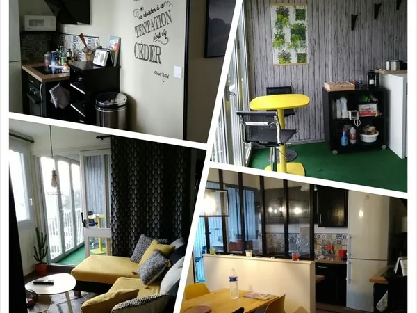 Appart T4 meublé 80m2 au calme sur Poitiers