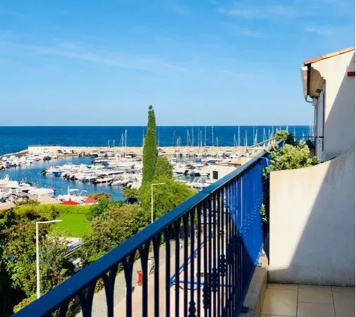 3 pièces - 43m2 - vue mer - état neuf