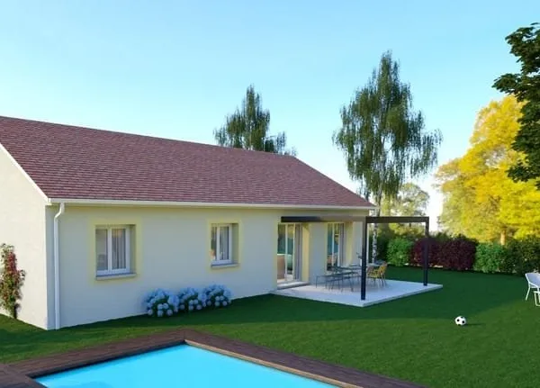 BELLE MAISON SUR TERRAIN EN LOTISSEMENT PERIGNAT SUR ALLIER