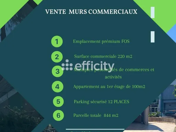Local commercial 320 m²