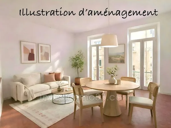 Aux abords du centre historique, bel appartement de type 2 de