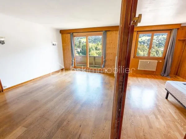74120 - MEGÈVE - APPARTEMENT F4 DE 72M2 - BALCON SUD, BELLE VUE MONTAGNE - 2ÈME, DERNIER ÉTAGE - CAV