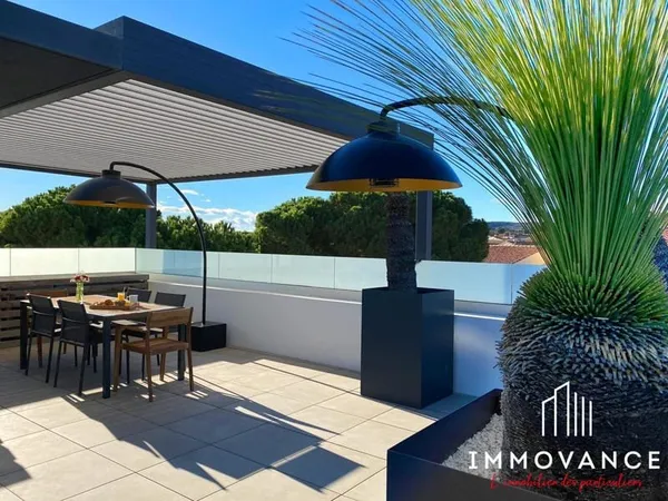 Appartement Duplex 128m2 toit terrasse