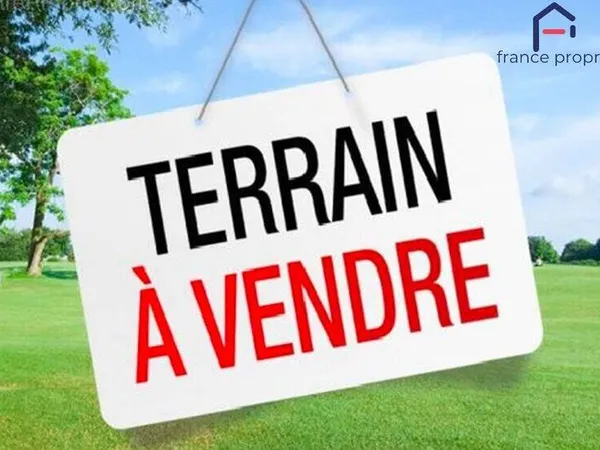 Terrain constructible 1000 m²