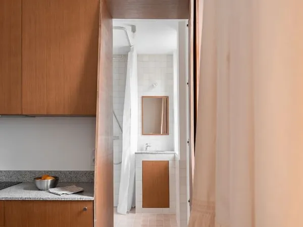 Studio rénové et meublé clé en main par ARCHITECTE - quartier Village
