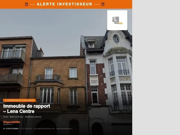 INVESTISSEMENT STRATÉGIQUE : Ensemble immobilier à Fort Potentiel (212 m²)