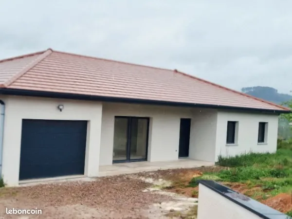 À VENDRE - Maison neuve à Chauffailles (71170) - Bien rare sur la commune - Sans frais d'agence