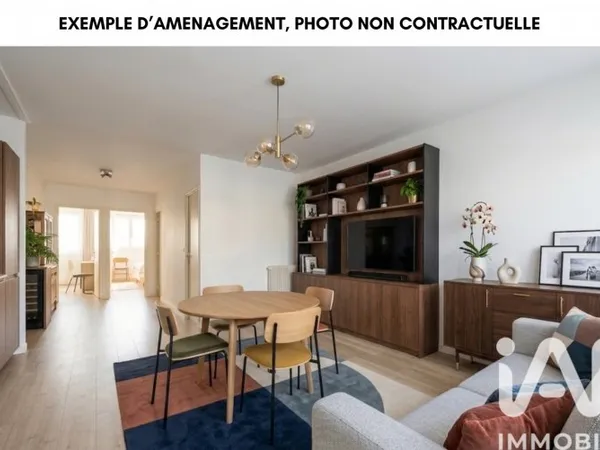 Appartement 3 pièces 60 m²
