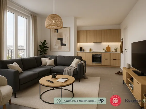 Nouveauté: T3 66m2+balcon - Paris 14e métro Raspail