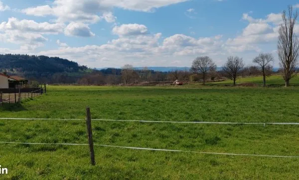 Grand terrain à bâtir