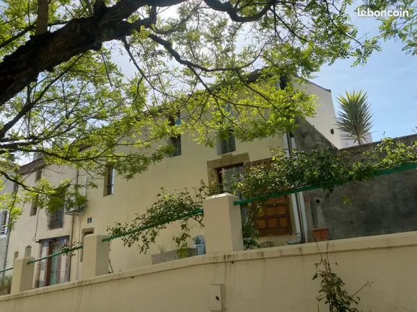 Bail Mobilité AUDE-Maison Meublée 106m2+Terrasse de Toit 50m2-Parking- Location d'octobre2026 à mars