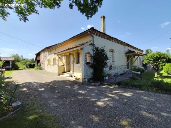 Maison de plain-pied 5 ch