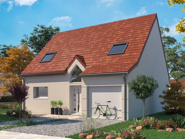 Terrain + maison 114 m²