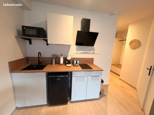 T1 bis 31m² meublé avec coin nuit
