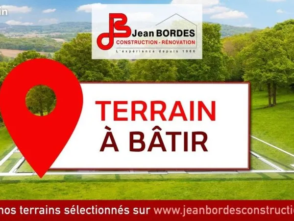 Terrain 1 300 m² Saint Sever