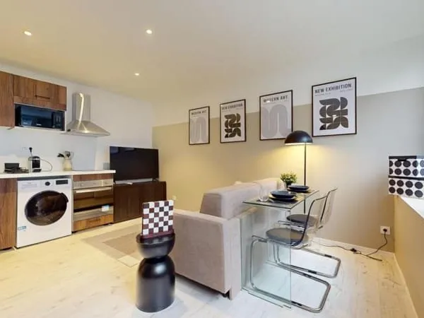 Studio 2 pièces 21 m²