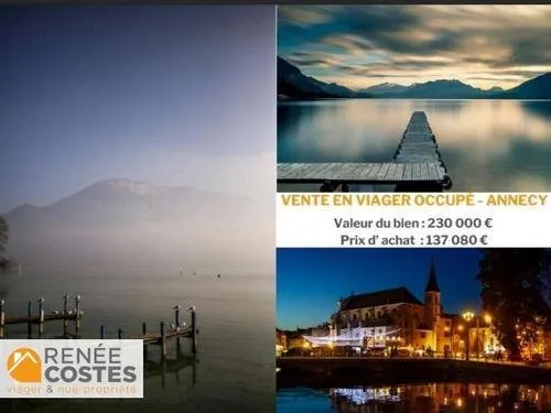 Viager occupé - H78 ans - ANNECY (74000)