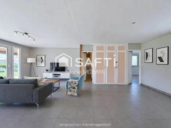 Maison 4 chambres- jardin- garage