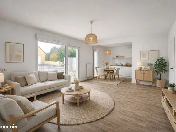 À VENDRE - Appartement T3 - 62 m² - Châteaubourg