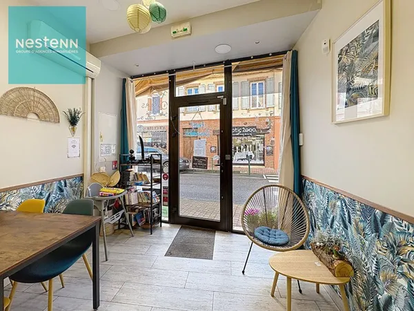 Local à vendre de 71m2 avec cave, au centre ville de Villefranche de Lauragais